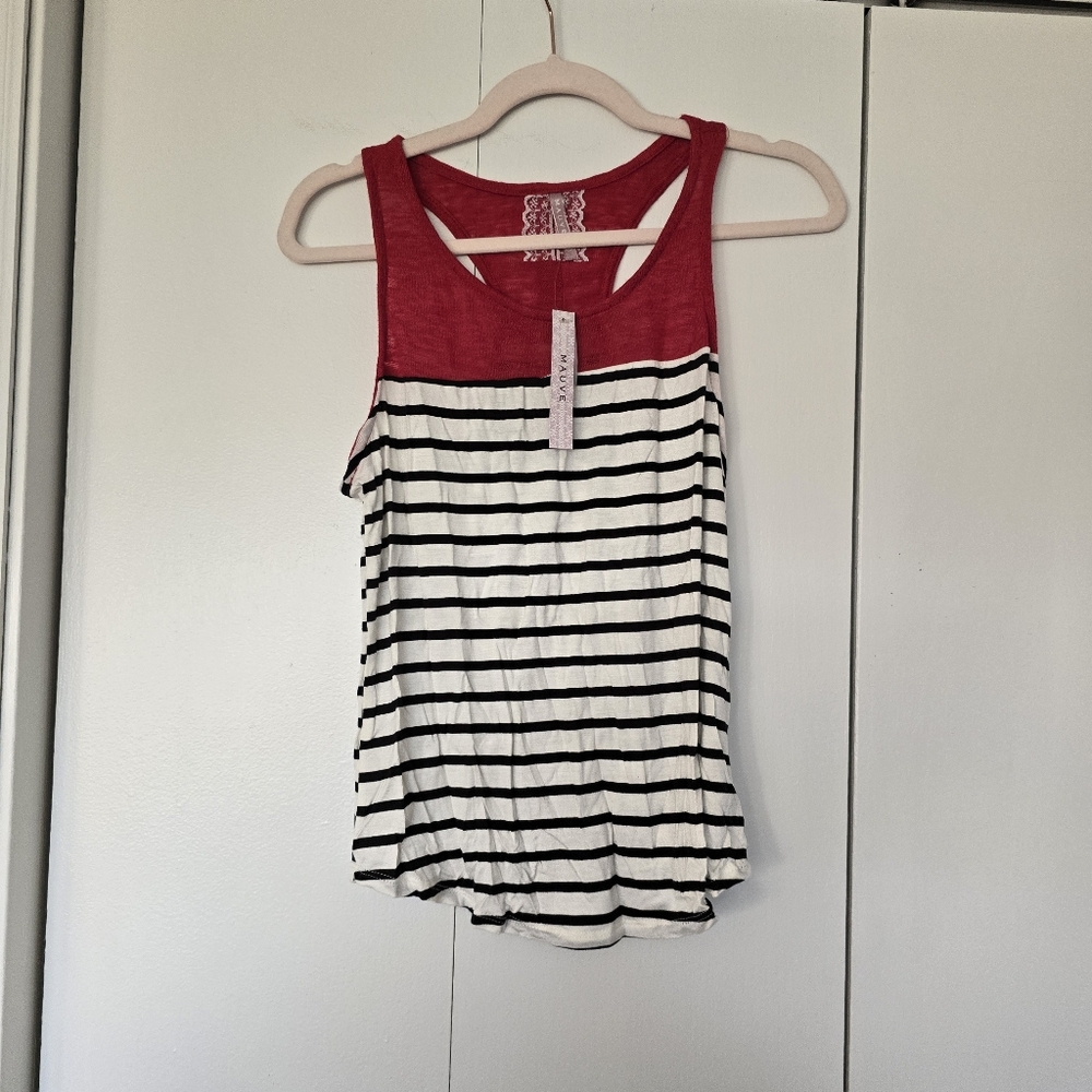 NWT Mauve Racerback Tank